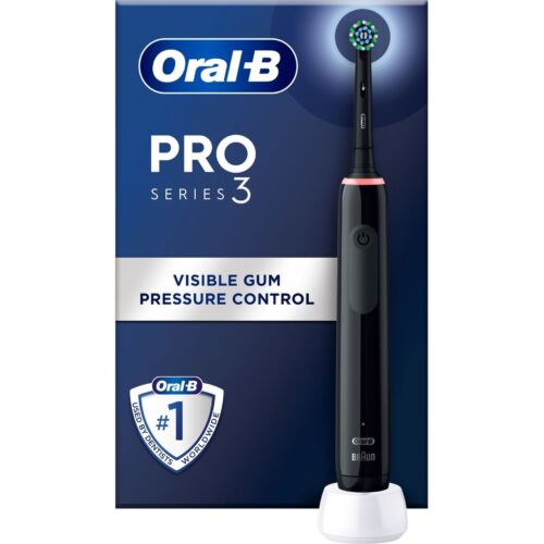 Oral B Pro 3 Electric Toothbrush With Timer Black