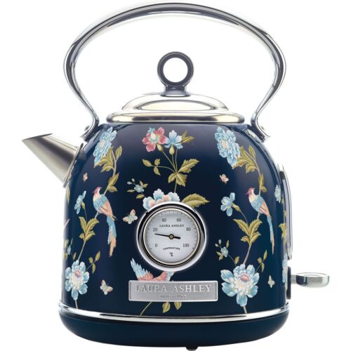 Laura Ashley VQSBPKK336LAEN Elveden Navy Kettle