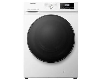 HISENSE 12kg 1400rpm Washing Machine - White - REFURB-B