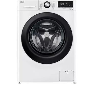 LG AI 9kg 1400 Spin Washing Machine - White - REFURB-C