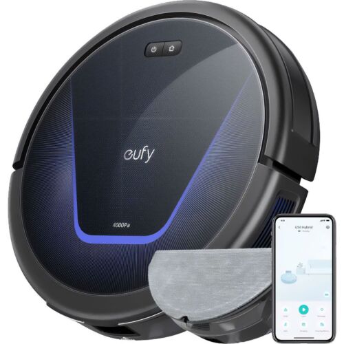 Eufy T2212V11 Robotic Vacuum Cleaner G50 Hybrid Carpet / Hard Floor Black