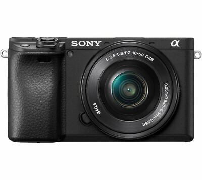 SONY a6400Mirrorless Camera with E PZ 16-50mm f/3.5-5.6 OSS - DAMAGED BOX