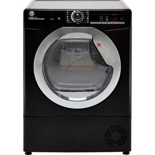 Hoover HLEH9A2TCEB H-DRY 300 Heat Pump Tumble Dryer 9 Kg Black / Chrome A++