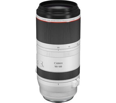 CANON RF 100-500 mm f/4.5-7.1L IS USM Telephoto Zoom Lens - DAMAGED BOX