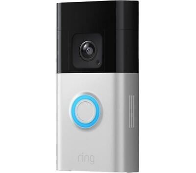 RING Battery Video Doorbell Pro - Nickel - DAMAGED BOX