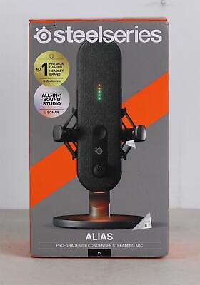 STEELSERIES Alias USB Microphone - Black - DAMAGED BOX