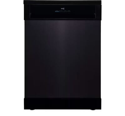 KENWOOD KDW16T23 Full-size Dishwasher - Black Inox - REFURB-B