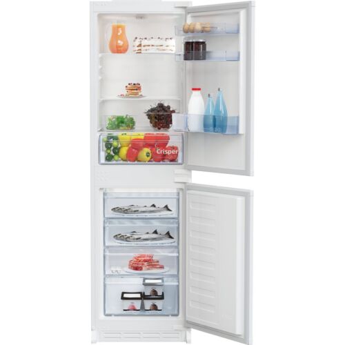 Beko BCSM450 54cm Built In Fridge Freezer White E Rated