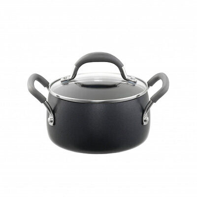 Lakeland Hard Anodised Bell Shaped Casserole Pan, 16cm