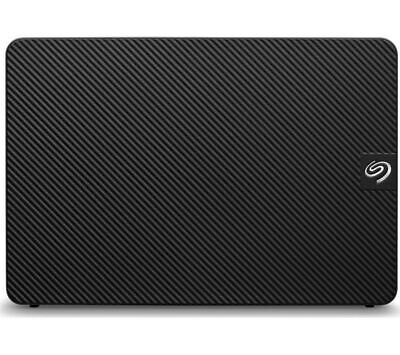 SEAGATE Expansion Desktop External Hard Drive - 10TB, Black