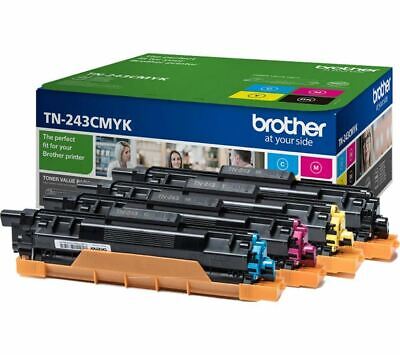 BROTHER TN243CMYK - Magenta - Yellow and Black Cartridges - DAMAGED BOX