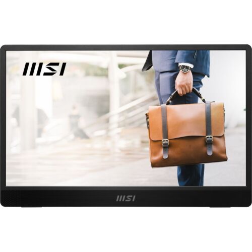 MSI CMS Pro MP161 E2 Full HD 60 Hz 15.6 Inches Monitor Black