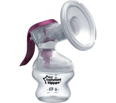 TOMMEE TIPPEE Made for Me Single Breast Pump - White & Purple - DAMAGED BOX