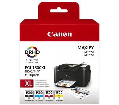 CANON PGI-1500XL Black & Colour Ink Cartridges - Multipack - DAMAGED BOX