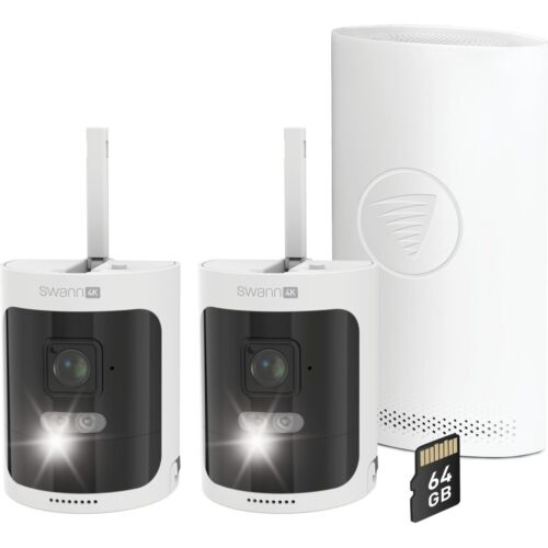 Swann SWNVK-AS4K800SD2-EU 4K Ultra HD White Smart Home Security Camera