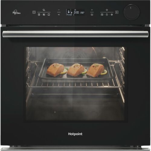 Hotpoint SI4S854CBL Class 4 Built In 60cm Electric Single Oven Black A+