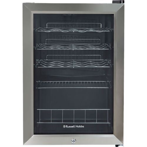 Russell Hobbs RHGWC4SS-LCK Free Standing Wine Cooler Fits 20 Bottles Stainless