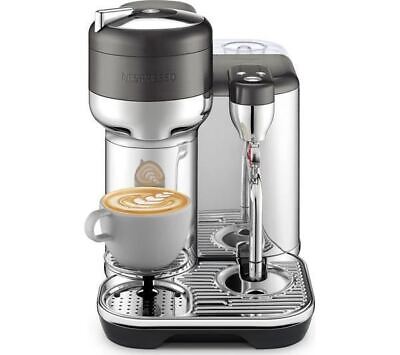 NESPRESSO  Smart Coffee Machine - Black & Stainless Steel - DAMAGED BOX