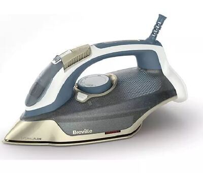 BREVILLE Elite VIN426 Steam Iron, Faded Navy & Champagne - DAMAGED BOX