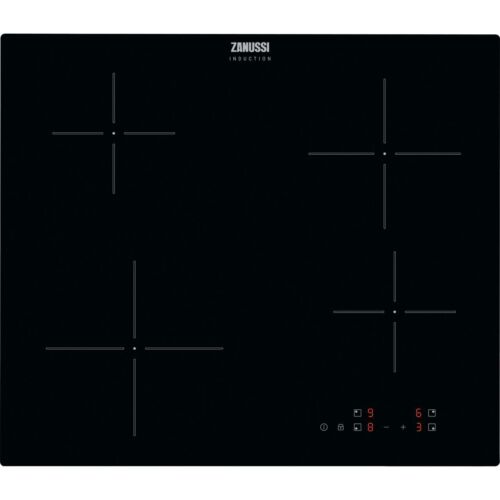 Zanussi ZIBN646K 59cm 4 Burners Induction Hob Black