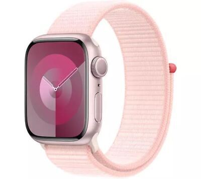 APPLE Watch Series 9 - 45 mm Pink Aluminium Case - Light Pink - REFURB-A