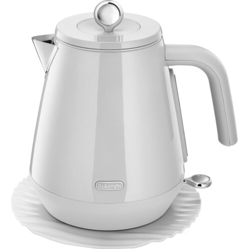 De'Longhi KBY3001.W Eclettica White Kettle 3000 Watt