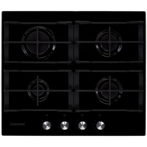 Samsung NA64H3000AK Prezio Built In 60cm 4 Burners Black / Glass Gas Hob