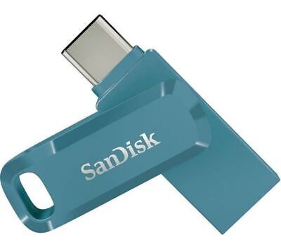 SANDISK Ultra USB Type-C & USB 3.2 Dual Memory Stick - 64 GB, Navagio Bay