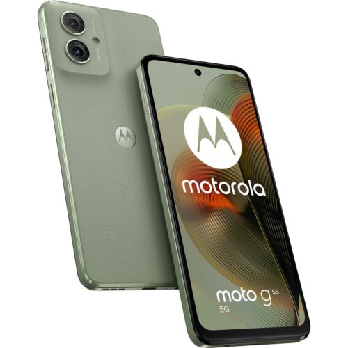 Motorola Exertis Moto G55 5G Mobile Phone 256GB In Smoky Green