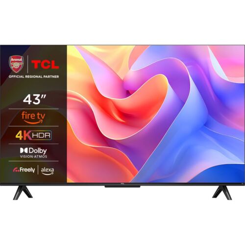 TCL 43PF650K 43 Inch LED 4K Ultra HD Smart TV Bluetooth WiFi