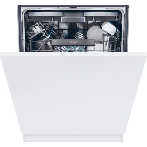 Haier XS 4B4S3FSB-80 Full Size Dishwasher Black B Rated