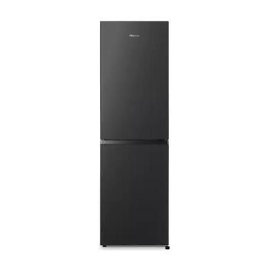 HISENSE RB327N4BBE 50/50 Fridge Freezer - Black & Steel - REFURB-C