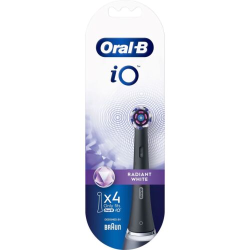 Oral B iO Radiant White Electric Toothbrush With Timer Black