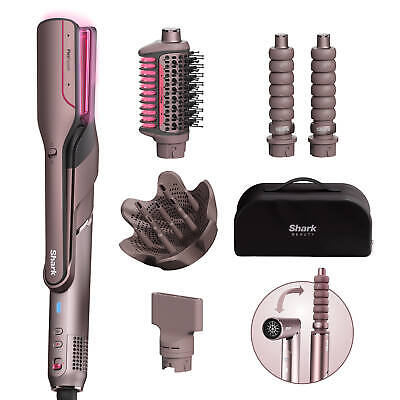 Shark FlexFusion Straight 5-in-1 Air Styler & Dryer & Straightener [HD652SUK]