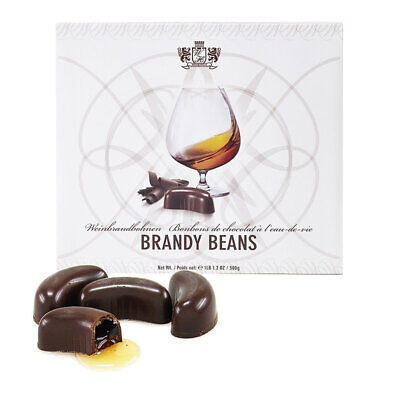 Brandy Filled Chocolate Beans Christmas 500g