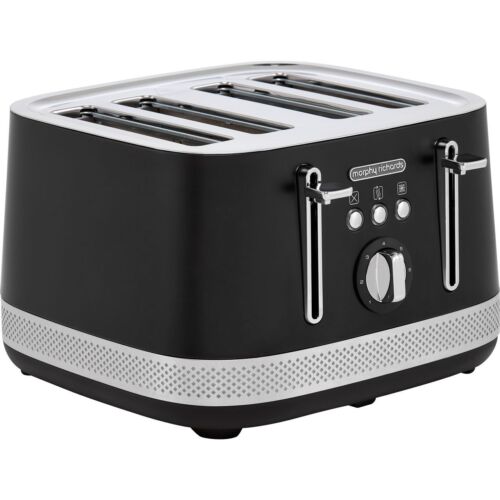 Morphy Richards 248020 Illumination 4 Slice Toaster Black