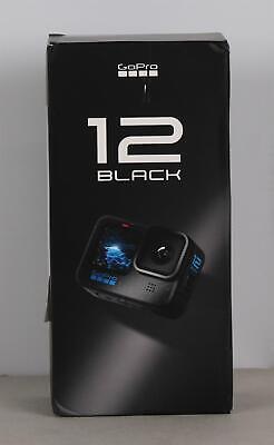 GOPRO HERO12 Black 4K Ultra HD Action Camera - Black - DAMAGED BOX