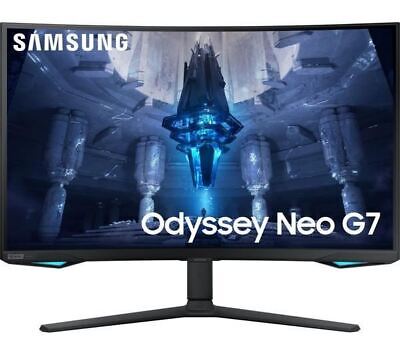 SAMSUNG Odyssey Neo G7-32" CurvedMonitor-Black - REFURB-A