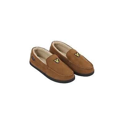 Lyle & Scott Mens Aspen Slipper Moccasin Slippers