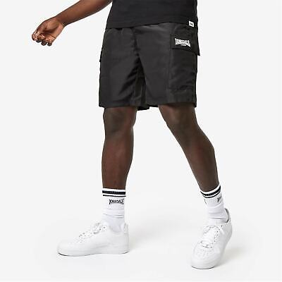 Lonsdale Cargo Shorts Mens Gents Pants Trousers Bottoms Lightweight Elasticated