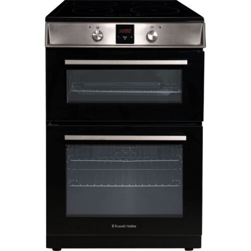 Russell Hobbs MDA RH60EDOIH6011SS 60cm Free Standing Electric Cooker with