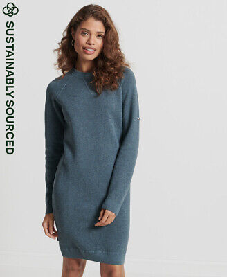 Superdry Womens Organic Cotton Essential Knitted Dress