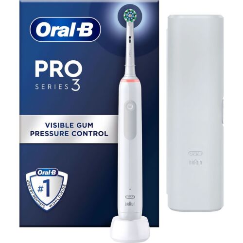 Oral B Pro 3 Electric Toothbrush With Timer White