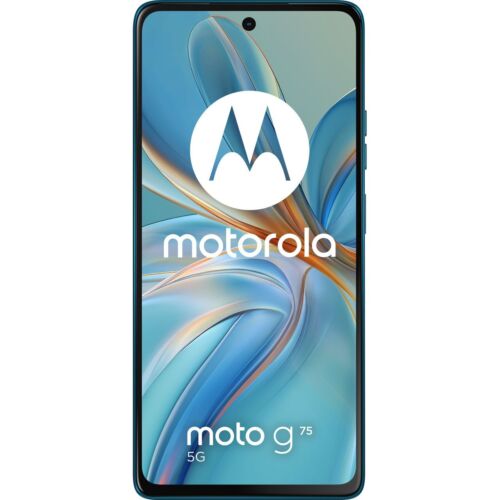 Motorola Exertis Moto G75 5G Mobile Phone 256GB In Aqua Blue