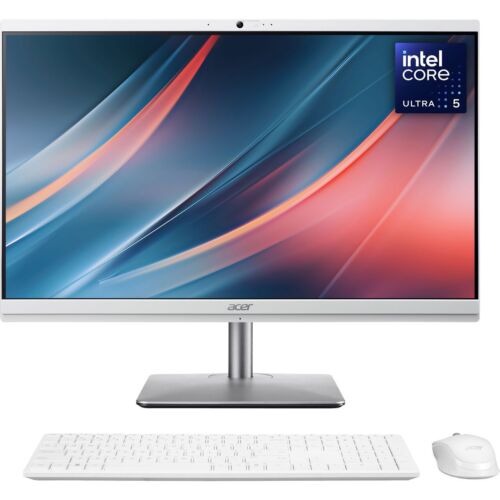 Acer Intel® Core™ Ultra 5 All In One 23.8 Inches Desktop 1TB 8 GB RAM White