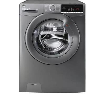 HOOVER H-Wash 300 H3W 49TAGG4/1-80 Washing Machine - Graphite -REFURB-C