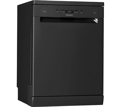 HOTPOINT HFC 3C26 WC B UK Full-size Dishwasher - Black - REFURB-B