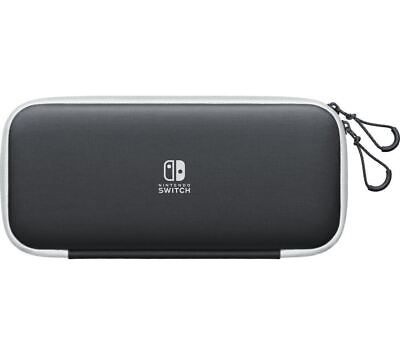 NINTENDO Switch OLED Carrying Case - Black & White - DAMAGED BOX