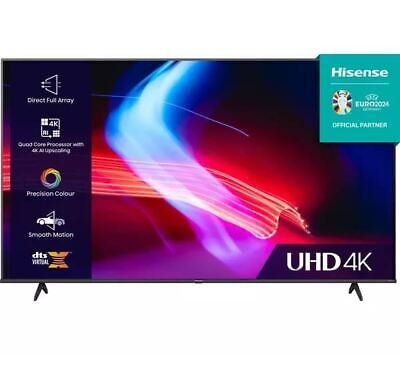 HISENSE 55A6KTUK 55" Smart 4K Ultra HDR LED TV - Amazon Alexa - REFURB-A