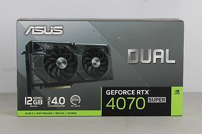 ASUS GeForce RTX 4070 SUPER 12 GB Dual Graphics Card - DAMAGED BOX